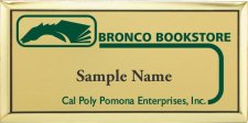 (image for) Cal Poly Bronco Bookstore Executive Gold Badge