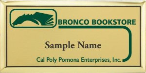 (image for) Cal Poly Bronco Bookstore Executive Gold Badge