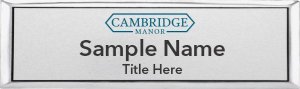 (image for) Cambridge Manor Small Executive Silver badge