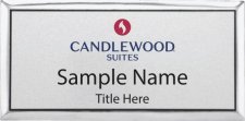 (image for) Candlewood Suites - Flame Logo Executive Silver badge