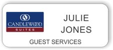 (image for) Candlewood Suites White Left Logo Badge