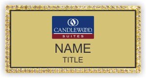(image for) Candlewood Suites Gold Bling Badge