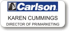 (image for) Carlson Software White Badge