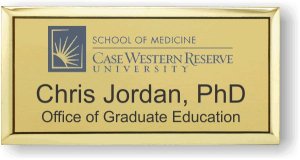 (image for) CWRU School Of Medicine Executive Gold Badge