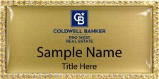 (image for) Coldwell Banker Pro West Bling Gold badge