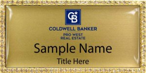 (image for) Coldwell Banker Pro West Bling Gold badge