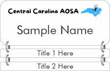 (image for) CCCAOSA White Badge