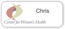 (image for) Center For Women's Health White Badge