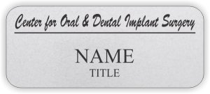 (image for) The Center for Oral & Dental Implant Surgery Silver Badge