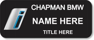 (image for) Chapman BMW Sublimated Badge (I Logo)