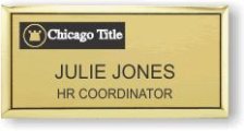 (image for) Chicago Title Insurance Gold Executive Badge