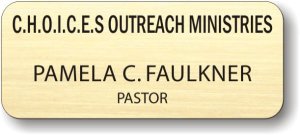 (image for) CHOICES Outreach Ministries Gold Badge