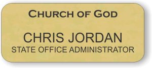 (image for) Church of God Gold Badge