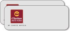 (image for) Clarion Inn & Suites Logo Only Silver Badge - Pack of 25 (1.125 Height)