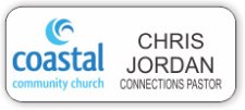 (image for) Coastal Community Church White Badge