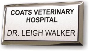 (image for) #CA1 Coats Veterinary Silver Executive Badge