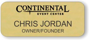 (image for) Continental Event Center Gold Badge