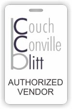 (image for) Couch, Conville, & Blitt, LLC AUTHORIZED VENDOR ID Vertical badge