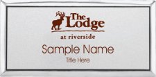 (image for) The Lodge at Riverside Silver Executive Name Badge