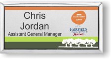 (image for) Courtyard Austin North Silver Executive Badge - Courtyard and Fairfield Logo