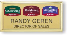 (image for) Courtyard - Residence Inn - Springhill Suites Three logo Gold Executive Badge