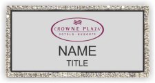 (image for) Crowne Plaza Logo A Silver Bling Badge