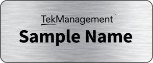 (image for) Tek Management Standard Metal Badge