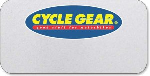 (image for) Cycle Gear Silver Logo Only Badge