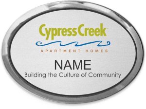 (image for) Cypress Creek Apartments Executive Oval Silver Badge