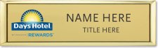 (image for) Days Hotel / Wyndham Small Executive Gold Badge