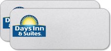 (image for) Days Inn & Suites Silver Logo Only Badge (25 Pack)