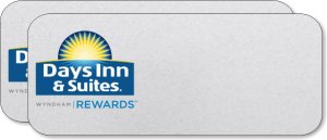 (image for) Days Inn & Suites / Wyndham Silver Logo Only Badge (25 Pack)