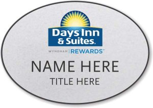 (image for) Days Inn & Suites / Wyndham Silver Oval Badge