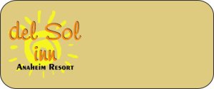 (image for) Del Sol Inn Gold Logo Only Badge
