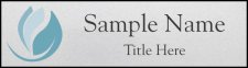 (image for) Dental Healing Arts Silver Name Badge