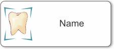 (image for) #OR5 Dental White Name Badge