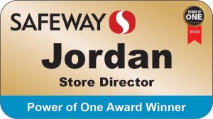 (image for) Safeway Gold Denver Power of One Name Badge
