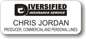 (image for) Diversified Insurance Service White Badge