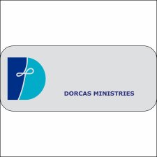 (image for) COPY Dorcas Ministries Standard Silver badge - 1 Title Line