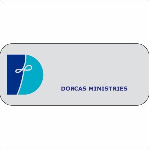 (image for) COPY Dorcas Ministries Standard Silver badge - 1 Title Line