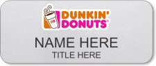 (image for) Dunkin' Donuts Silver Badge