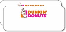 (image for) Dunkin' Donuts White Logo Only Badge - Pack of 25