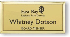 (image for) East Bay Regional Park District Gold Executive Badge