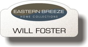 (image for) Eastern Breeze Home Collections Shaped Silver Badge