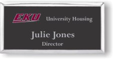 (image for) Eastern Kentucky University Executive Black w/ Silver Badge