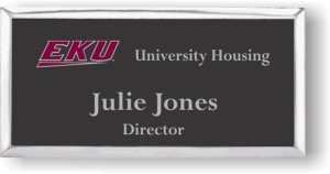 (image for) Eastern Kentucky University Executive Black w/ Silver Badge