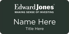 (image for) Edward Jones Dark Green Badge