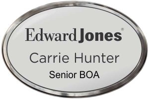 (image for) Edward Jones Oval Prestige Polished Badge