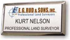 (image for) E.G. Rud and Sons Silver Executive Badge