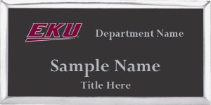 (image for) Eastern Kentucky University Executive Black w/ Silver Badge - Variable Department